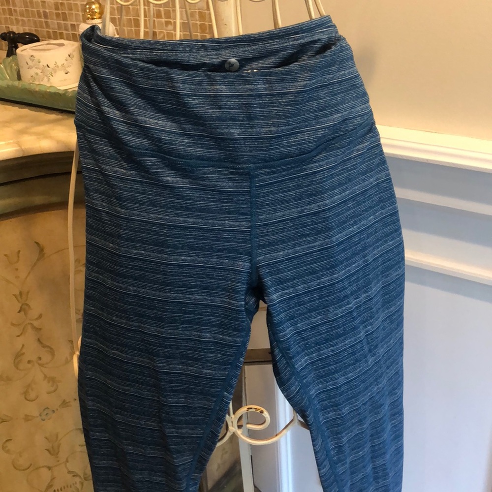 90* blue workout pants